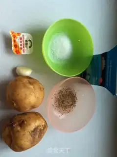 Make French cream potatoes step 0