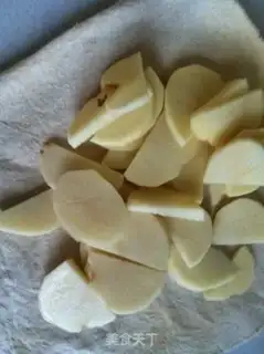 Make French cream potatoes step 1