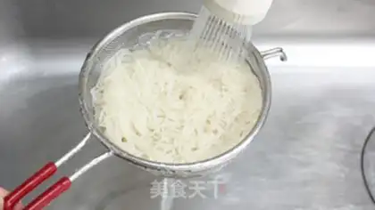 Make Black bean noodles step 7