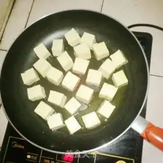 Make Pepper salt tofu step 1