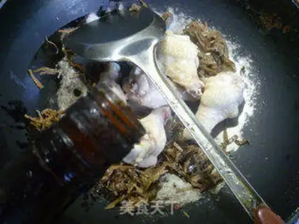 Make Plum-dry chicken wings step 5
