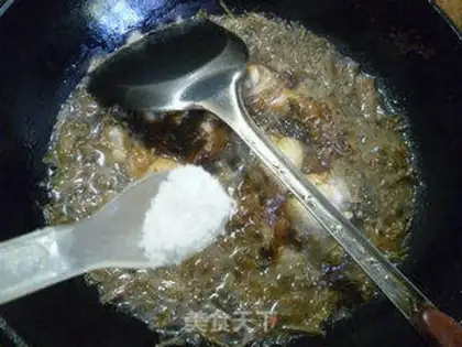 Make Plum-dry chicken wings step 9