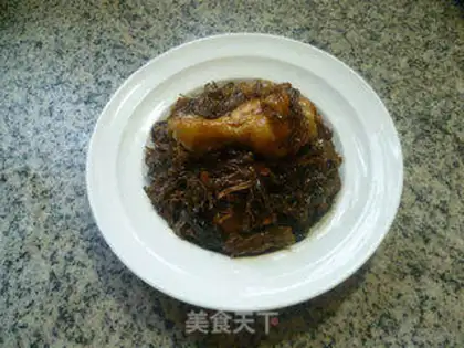 Make Plum-dry chicken wings step 13