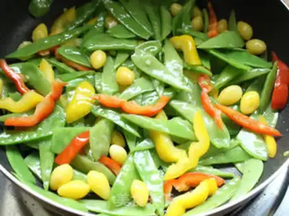 Make White fruit Dutch beans step 4