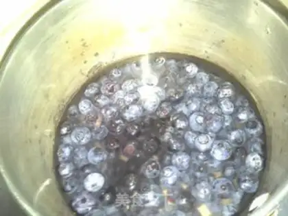 Make Blueberry sauce step 2