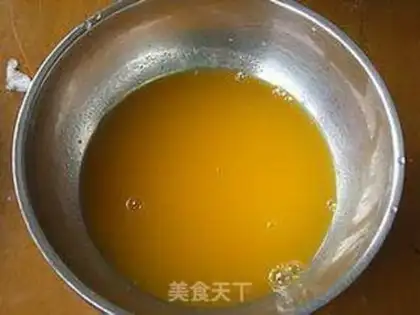 Make Orange melon ball step 2