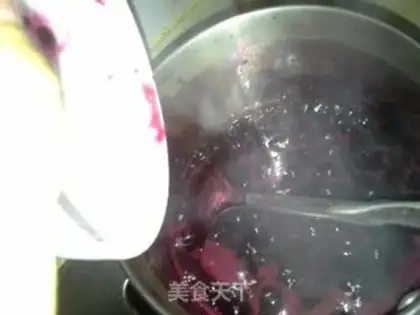 Make Blueberry sauce step 6