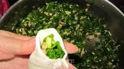 Make Shrimp and pork buns step 22
