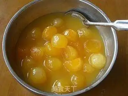 Make Orange melon ball step 5