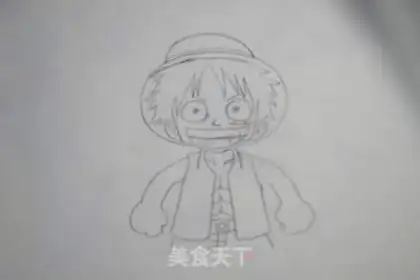 Make Luffy Cake roll step 0