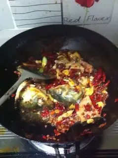 Make Spicy fish step 6