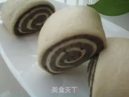 Make Black sesame rolls and buns step 14