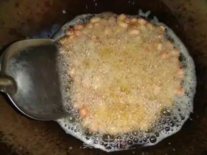 Make Fry peanuts step 6