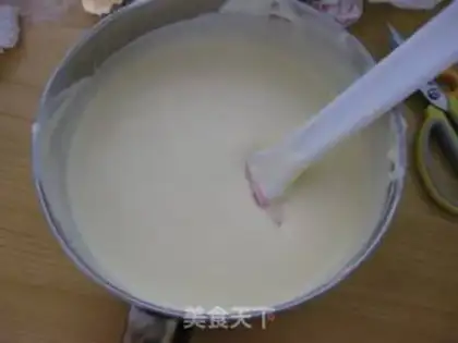 Make Mango yogurt mousse step 11