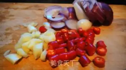 Make Curry shrimp step 2