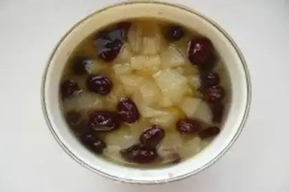 Make Pear date white fruit soup step 5