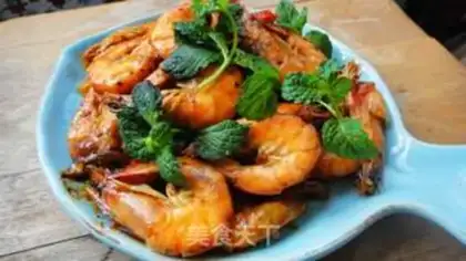 Make Curry shrimp step 6