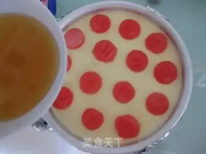 Make Mango yogurt mousse step 20