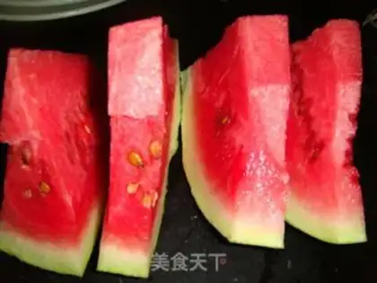Make Ice melon step 1