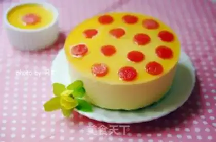 Make Mango yogurt mousse step 22