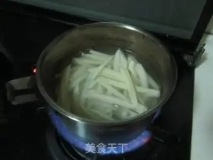 Make Pepper chopsticks step 2