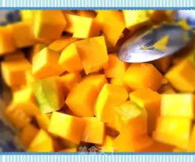 Make Pumpkin buns step 1