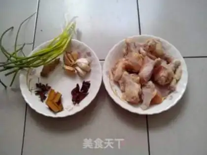 Make Red chicken legs step 0