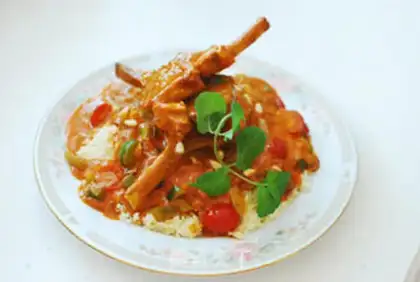 Make Curry lamb chops step 5