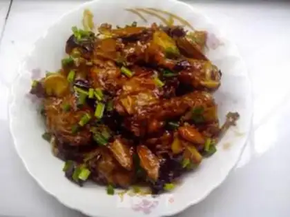 Make Red chicken legs step 9