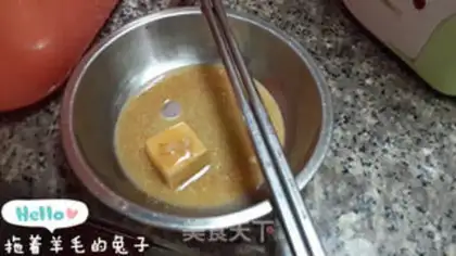 Make Cream sauce, fried rice step 4