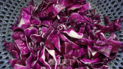 Make Purple cool powder step 0