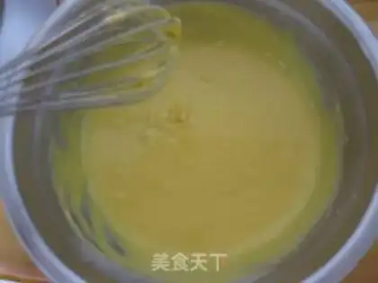 Make Gold sponge cake step 5
