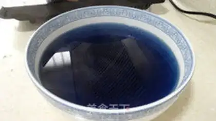 Make Purple cool powder step 2