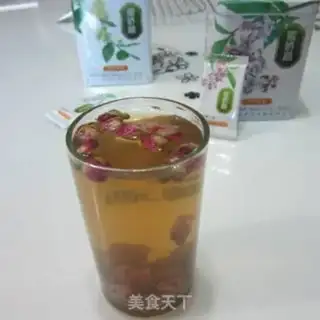 Make Honey rose tea step 4