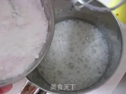 Make Gold sponge cake step 7