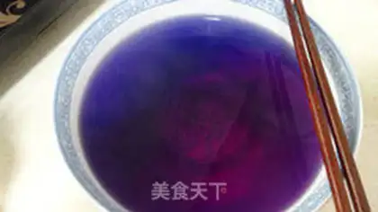 Make Purple cool powder step 3