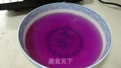 Make Purple cool powder step 4