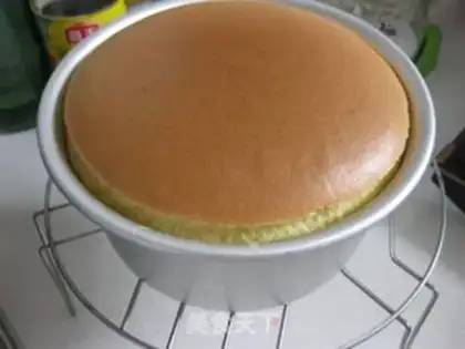 Make Gold sponge cake step 12