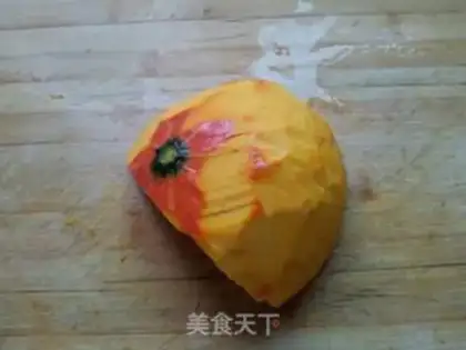 Make Microwave pumpkin step 0