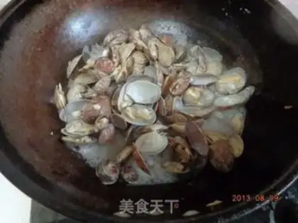 Make Quickie clams step 3