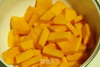 Make Pumpkin milk step 1
