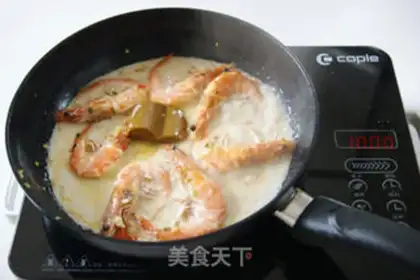 Make Thai curry shrimp step 6