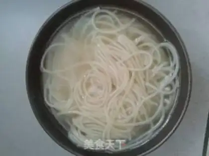 Make Fake noodles step 5