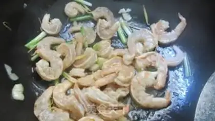 Make Shrimp onions step 2