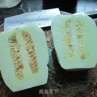 Make Ice, sweet melons step 1