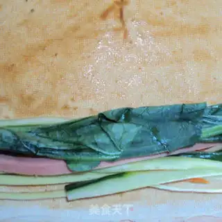 Make Vegetable rolls step 8