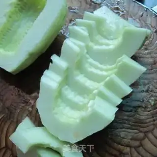 Make Ice, sweet melons step 3