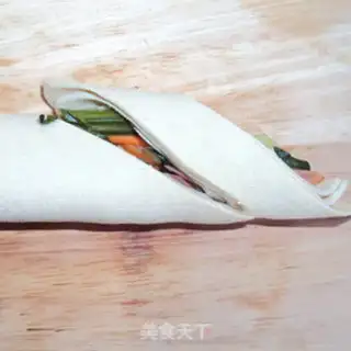 Make Vegetable rolls step 10