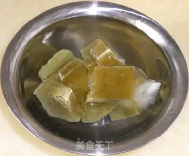 Make Frozen tofu step 1