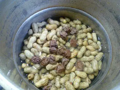 Make Plum peanuts step 4